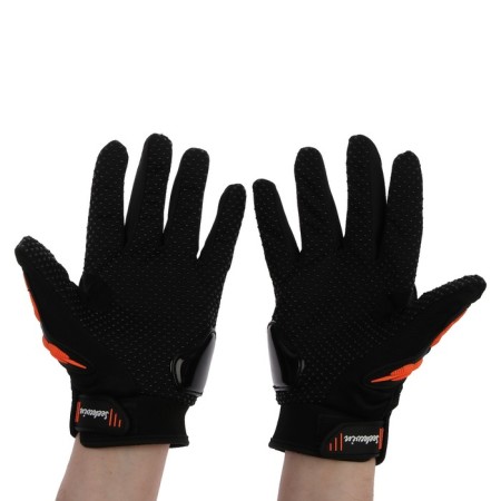 Motorcycle gloves with protective inserts, Seek Win, size L-1