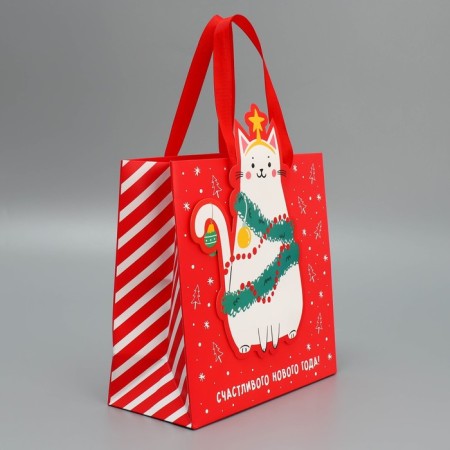 Gift package “Happy New Year!”, 22 x 22 x 10 cm, new year-3