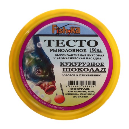 The dough ready corn fish.ka, chocolate, 150 ml