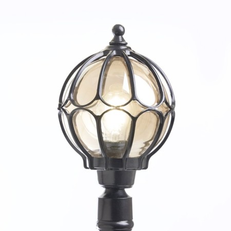 Sadovo-park lamp Feron PL3706, IP44, E27, 60 W, 180x180x1000 mm, black color-1