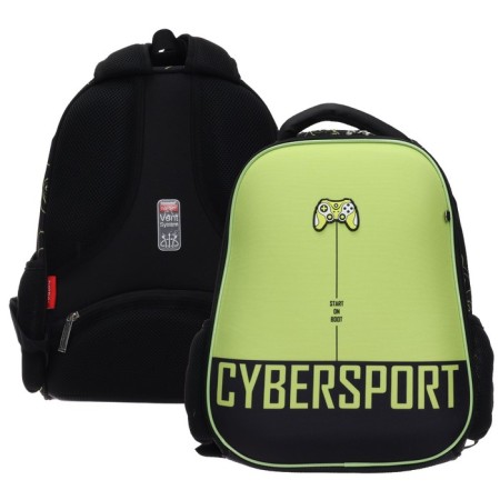 Hatber Ergonomic Light Cyber ​​Sport, 38 x 29 x 12.5 cm frame