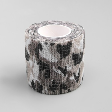 Masking tape, black and white camouflage, 4.5m length, 5cm width-1
