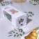 LED figure "White Lantern with a bear cub" 5 × 12 × 5 cm, plastic, batteries AG13x3, glow warm white