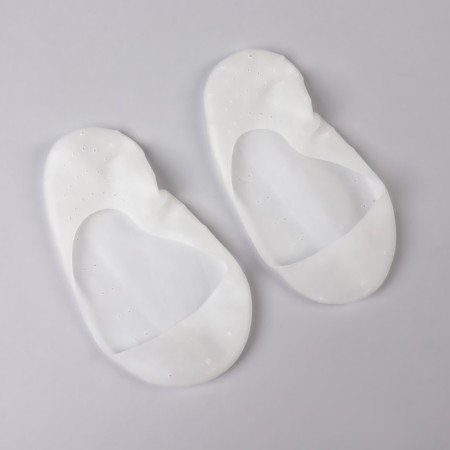 Socks for pedicure, silicone, 20 × 10 cm, white color-2