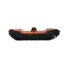 Wheel brush rounded, natural bristles