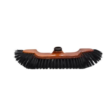 Wheel brush rounded, natural bristles
