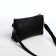 Bag Cross-Bodi with a zipper, black color
