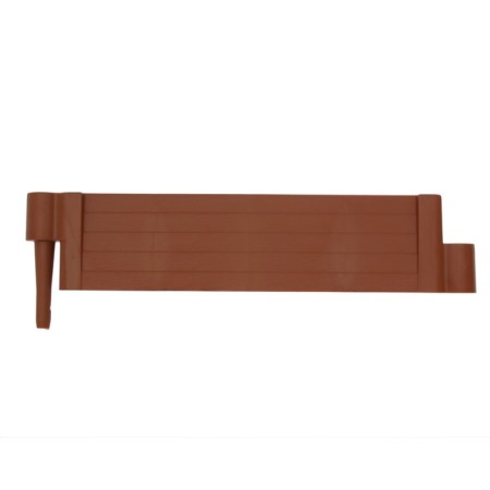 Plastic bed, 55 × 55 × 13 cm, terracotta, "plus"-2
