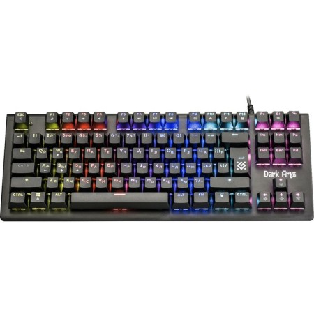 Keyboard Defender Dark Arts GK-375, game, wired, mechanical, sub-, 87 cl, USB, black-3