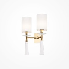 Bra Maytoni Mod224WL-02BS, 2HE14, 60W, 15.9x35x46.8 cm, brass color