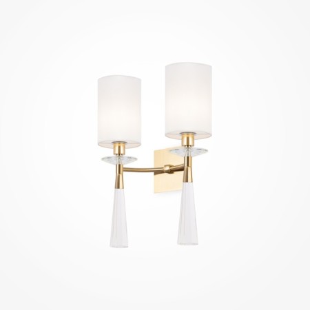 Bra Maytoni Mod224WL-02BS, 2HE14, 60W, 15.9x35x46.8 cm, brass color