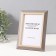 Photo frame plastic 10x15 cm "Belo-gray" with a gold stripe 1.5x13.2x18 cm