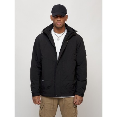 Male spring jacket, size 50, black color