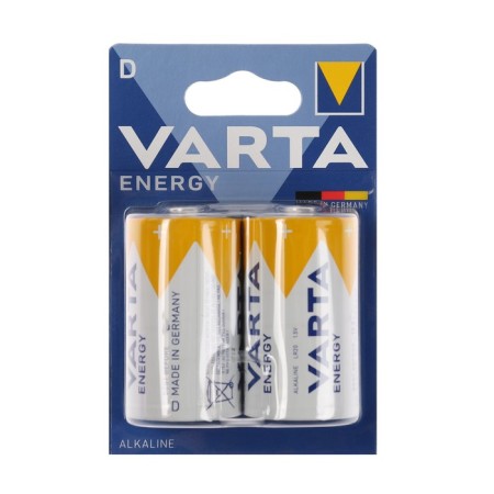 Battery Alkalin Varta Energy, D, LR20-2BL, 1.5V, blister, 2 pcs.