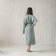 Shifu robe, size l, green color