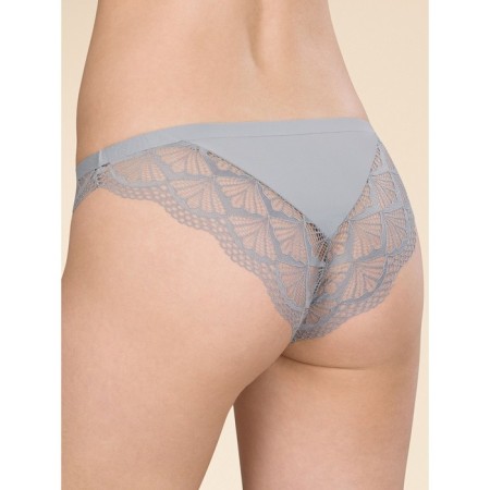 Women's panties, size 46, gray color-1