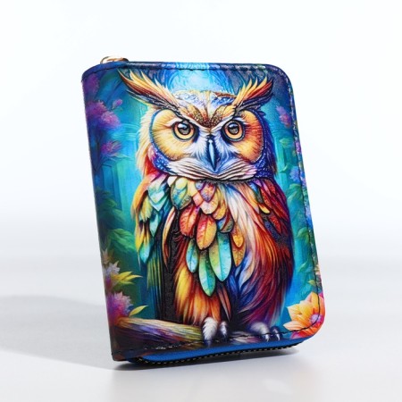Lightning wallet, blue color