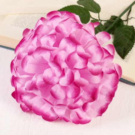 Artificial flowers "Royal geranium" 16x60 cm, raspberry-1
