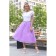 Female skirt, size 48, lilac color