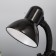 E27 desktop lamp, light regulatory, on the clamp (220V) black (108a) Risalux