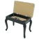 Retro banquet with storage, 550x330x430, wenge, fabric Mercury