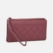 Women's wallet on magnets, powder color
