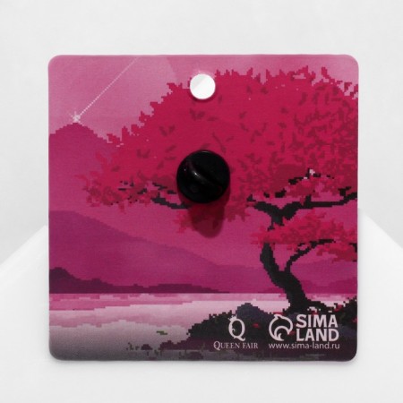 Icon "Japan" sakura, colored in gold-4