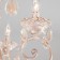 Chandelier Galatea, 6x60W E14, white color