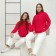 Women's sweater SL, 46-48, fuchsia