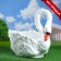 Figure pot "Swan" large 64x34x50cm