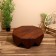 Journal table 85x85x31 cm, mankid tree