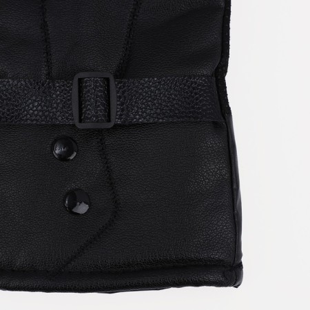 Gloves male, dimensionless, with insulation, black color-1