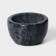 Bank for bulk products Magistro Marte, Marble, 150 ml, D = 10 cm, black color