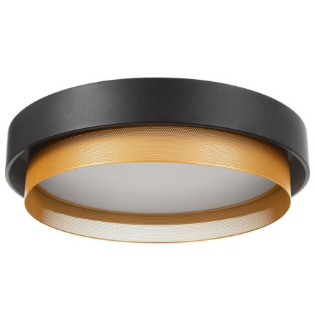 Luer with PDU "REGO" LED 120W 3000-6000K Black-gold 50x50x10 cm Bayerlux-1