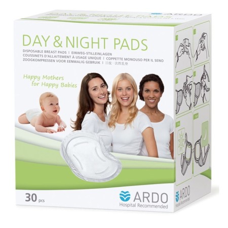 Disposable gaskets for the bra - (Day & Night Pads), 30 pcs/un