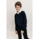 Jumper for boys, height 110-116 cm, dark blue color