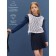 Knitted children's vests Amarobaby Mesh, height 128 cm, white color