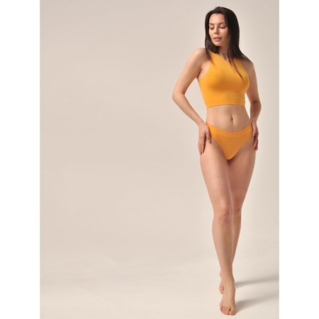 Women's top with a halter neckline Mirey Top Halter Neck, size 48-50, mango color-2