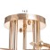 Greta chandelier 5x40W E27 Gold Model: 2600553