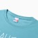 Homemade female set (T -shirt, shorts), turquoise color, size 52