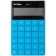 Calculator desktop 12 categories, double power, 165x105x13 mm, blue
