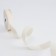 Ribbon for decor and gifts, cream, 2 cm x 45 m