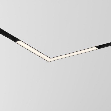 TREECH TECHNICAL TR078-24W3K-B, 30H3.35X5 cm, LED, 2100LM, 3000K, Black Color Black-1