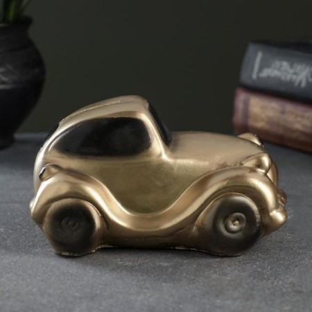 Piggy bank "Machine" Golden, 13x8cm-3