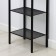 Roster "Toronto 14", 47 × 30 × 114 cm, black color
