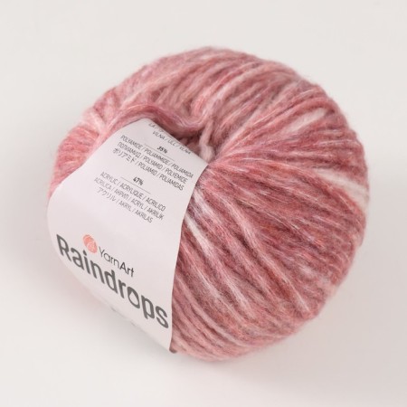 Rindrops yarn 18% wool, 35% polyamide, 47% acrylic 115m/50g (2905 tons of melange)-1