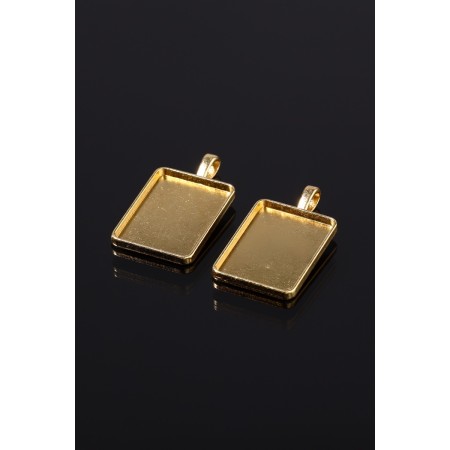 Frame with a setting A3695, platform 18 × 25mm, color gold-2