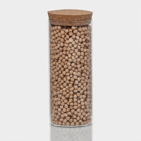 Glass Bank for bulk products with a Bellatenero cork cover "Classic", 1 l, 8.5 × 21 cm-4
