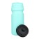 Bicycle bottle, 550 ml, with a drinker, 20.3 x 6.8 x 6.8 cm, turquoise