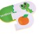Soft puzzle for kids "Learning Colors", 5 puzzles, crumb I